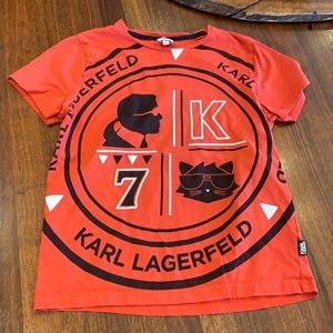 Karl Lagerfeld boy t-shirt size 12